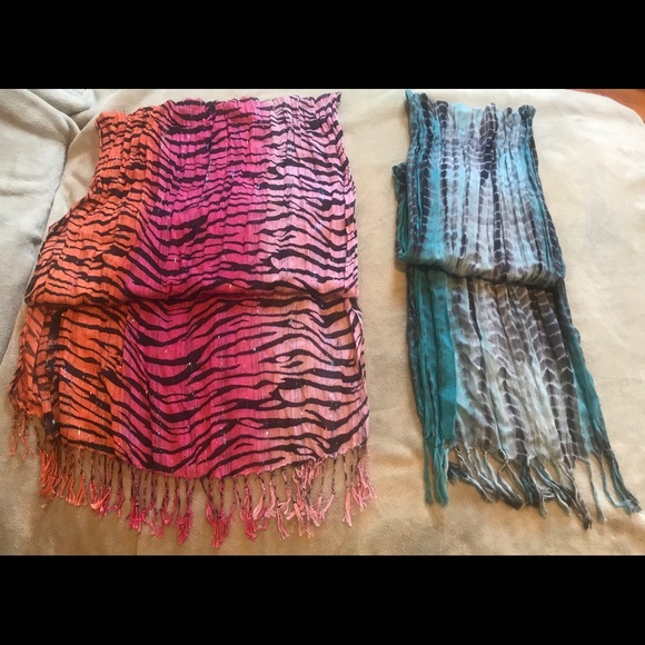 Scarf Cleanout! Lot of 10. Lace Infinity Cheetah - Picture 4 of 8